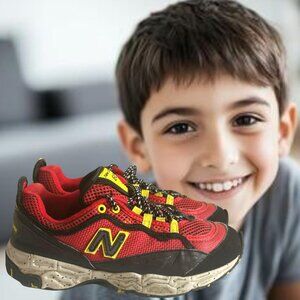 New Balance ML 801 GLE All Terrain Kids Sneakers Red Size 3